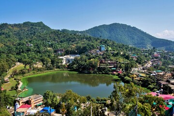 Lotus Lake, Tsopema, Trisangam, Rewalsar, Nagar, Mandi, Himachal Pradesh, India, Asia