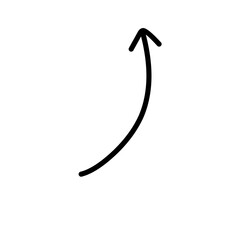 hand drawn arrow