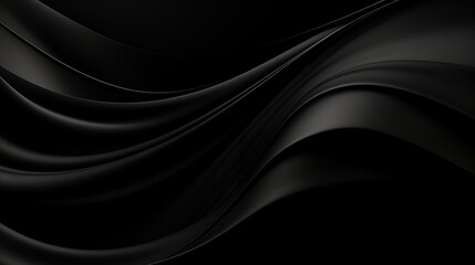 N&eacute;on effet flou, vague en mouvement, couleur et noir sur fond noir. Pour conception et cr&eacute;ation graphique, banni&egrave;re.