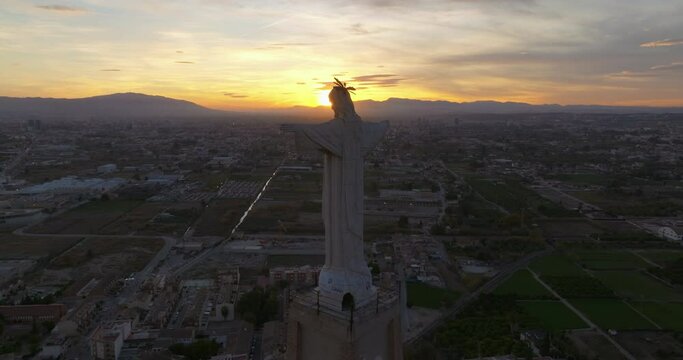 The Monteagudo Christ, located in Murcia, Spain