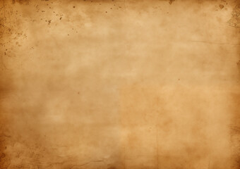 Fototapeta premium Old parchment paper. Vintage aged worn paper texture background. Natural pattern antique design art work and wallpaper.