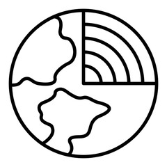   Layers line icon