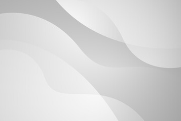Abstract white and gray wave background. texture white pattern. vector illustration