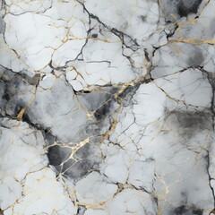 Seamless marble with gold pattern background
