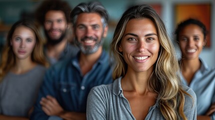 Fototapeta premium group of people