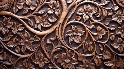 Opulent handmade furniture showcasing intricate carved elements, reflecting the timeless styles of Baroque, Rococo, and vintage design