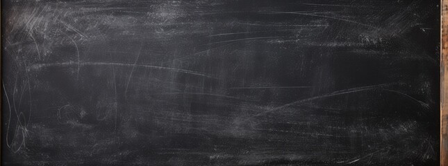 Obraz na płótnie Canvas Blackboard background abstract texture of chalk rubbed out dark wall