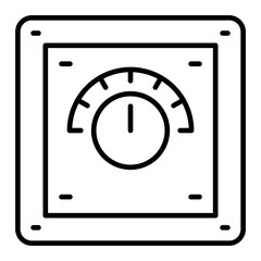   Dimmer line icon
