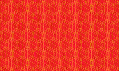 Infuse vibrancy into your designs with this unique orange geometric pattern. Perfect for adding a bold and stylish touch to your creations.