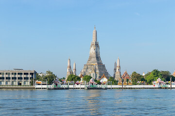 Wat Arun Ratchawararam is a Buddhist temple famous in Bangkok Yai district of Bangkok, Thailand.