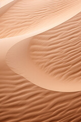 Abstract background of sand dunes in the Sahara desert. Morocco.