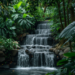 waterfall in the forest
