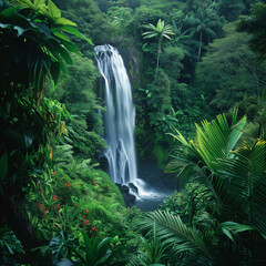 waterfall in the forest