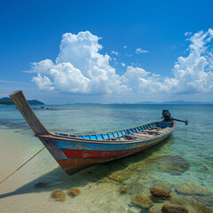boat on the beach