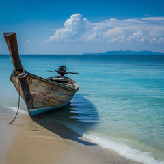 boat on the beach