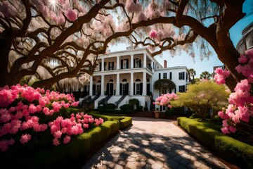 garden in spring