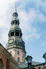 Obraz premium Town hall in Riga, Latvia
