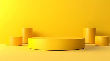 Product podium display creative background, creative template background, cosmetics booth, promotional activities