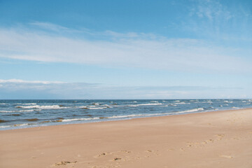 Beach in Latvia