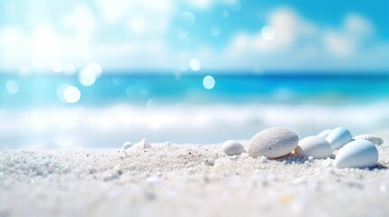 Obraz na płótnie Canvas Closeup sea sand beach. Panoramic beach landscape