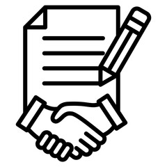 Lease Agreement Icon