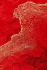 Creative pattern, greeting card for the Chinese New Year, 2024, Year of the Dragon. Abstract modern Asian style. Happy New Year and good luck!