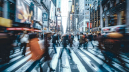 Obraz premium デジタルの世界で成功したビジネスリーダー、DX サイバーセキュリティ、インターネット安全のイメージ