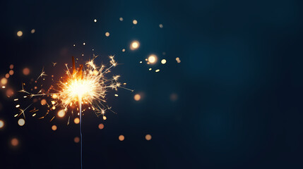 Obraz premium Fireworks background for celebration, holiday celebration concept