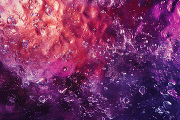Red and purple shiny stone surface background - obrazy, fototapety, plakaty