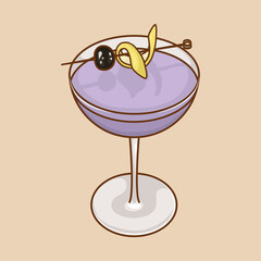 Aviation. Popular types of cocktails