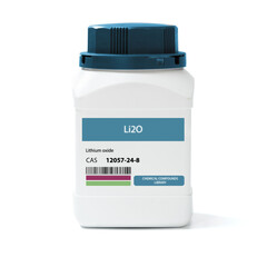 Li2O - Lithium Oxide.