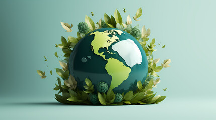World environment day concept ecology protection environment, environmental protection background