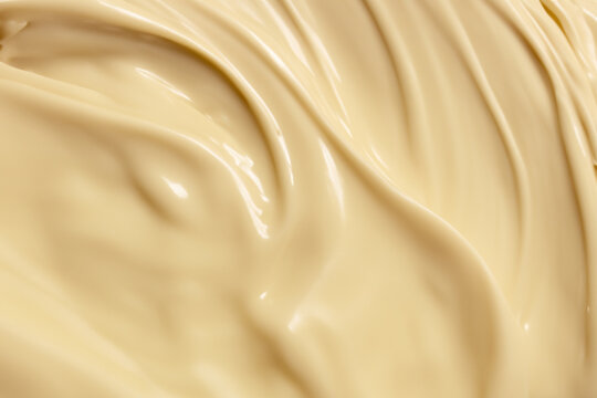 delicious cream. fresh beige buttercream. sweets concept