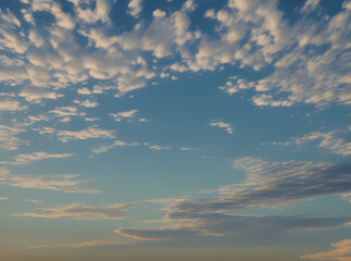 Fototapeta premium blue sky with clouds