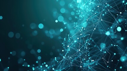 Digital technology blue background 