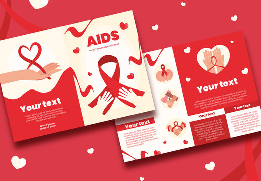 AIDS Day Brochure Template