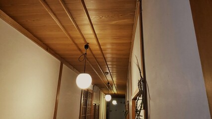 木製の天井