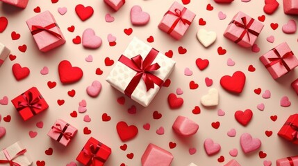 Valentine's day. Romance background