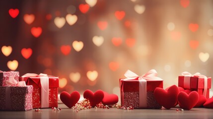 Cute Valentine's day design. Valentine's day. Romance background