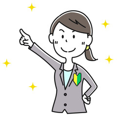 新入社員の女性1