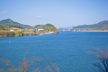 Nakdong River View from Nakdan Culture Center