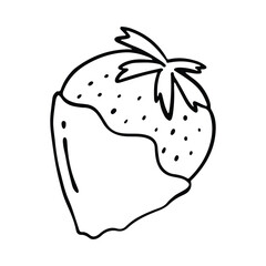 Valentine Element Illustration. Hand-Drawn Doodle Valentine Sign and Symbol