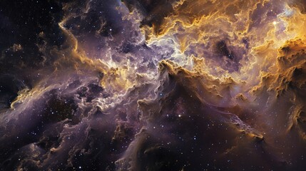 Image of a Space Scene With Stars, Enigmatic Beauty of the Cosmos Unveiled