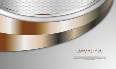 Luxury curved stripes background.