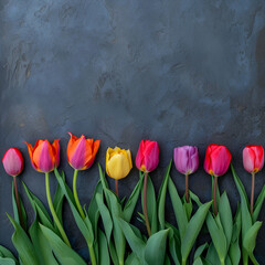 bouquet of tulips