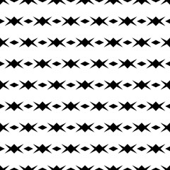 Seamless pattern. Rhombuses, figures ornament. Diamonds, shapes wallpaper. Ethnic motif. Shapes background. Geometric backdrop. Digital paper, textile print, web design, abstract. Vector artwork
