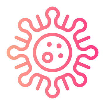 sti virus gradient icon