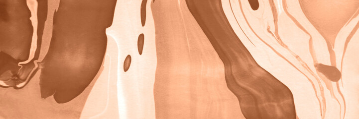 The texture of marble. Abstract background, made in the technique of fluid art. Demonstrating the...