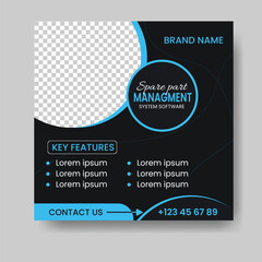 vector creative digital marketing social media banner template.