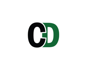 CD LOGO DESIGN VECTOR TEMPLATE